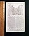Early & Rare 18th Century CANADA Hudson Bay North America MAP 1790 Old Magazine GENTLEMAN'S MAGAZINE, London, March, 1790