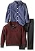Nautica Baby Boys' Three Piece Set with Woven Shirt, Sweater, and Twill Pant