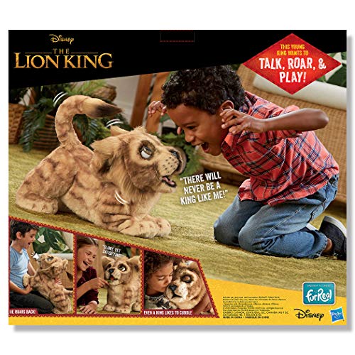 furreal lion king mighty roar simba