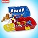 Kidzlane Deluxe Veterinarian Kit for Kids and Toddlers | Pretend Play Vet Set for Kids | Pet Vet Playset | Toy Pet Carrier for Little Girls and Boys | Kids Doctors Kit | Play Doctor Set for Kids