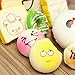 Random 30 pcs Squishies Cream Scented Slow Rising Kawaii Simulation Lovely Toy Large Medium Mini Soft Food squishies, Phone Straps, Stress Reliever Anxiety Toys For Children Adults (30P Donuts)