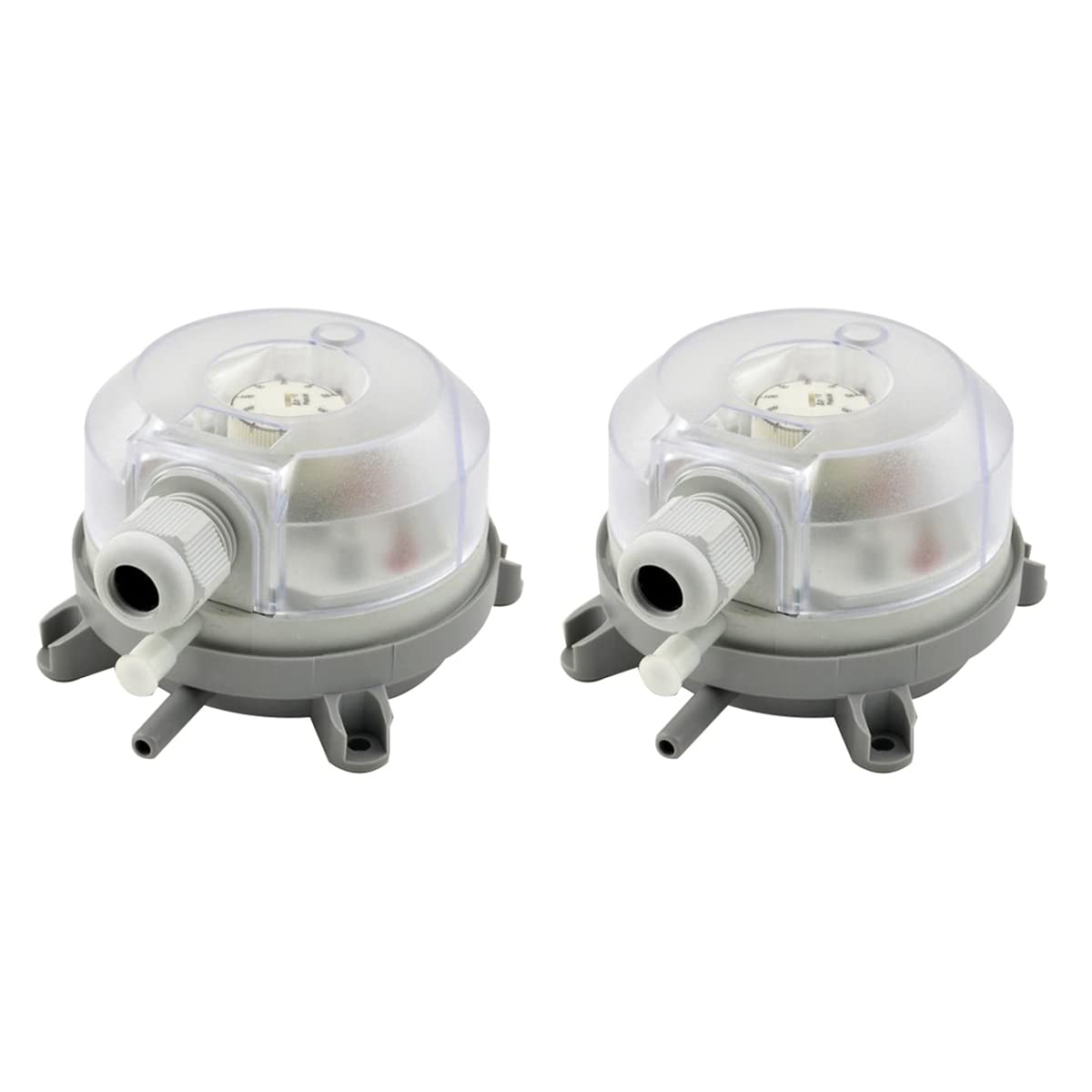Hausdec 2X Air Differential Pressure Switch 50-500Pa Adjustable - Pressure Air Switch