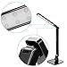 Coocheer New Version Dimmable Adjustable Touch Sensitive LED Desk Lamp (with 5V/2A USB Charging Port, Flexible Neck, 4 Lighting Modes, 5 Level Dimmer, Desk Lamp, Table Lamp)