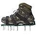 Punchau Pre-Assembled Lawn Aerator Shoes with Metal Buckles and 3 Straps - Heavy Duty Spiked Sandals for Aerating Your Lawn or Yard