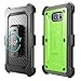 Samsung Galaxy Note 5 Case, SUPCASE [Heavy Duty] Belt Clip Holster Case for Galaxy Note 5 [Unicorn Beetle PRO Series] Full-Body Rugged Cover with Built-in Screen Protector/Bumpers (Green/Gray)