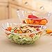 Set of 8 - Plastic Serving Bowls – Party Snack or Salad Disposable Bowl, 80-Ounce, Oval
