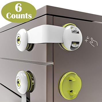 Amazon Com Child Safety Cabinet Locks Child Proof Drawer Locks