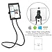 Whyzyv Lazy Neck Holder Hands-free for Cell Phone, Tablet, iPad, Kindle, iPhone. 360 Free Rotating Bracket both Vertical / Horizontal Phone Mount Stand. For watching movie, driving, phone games
