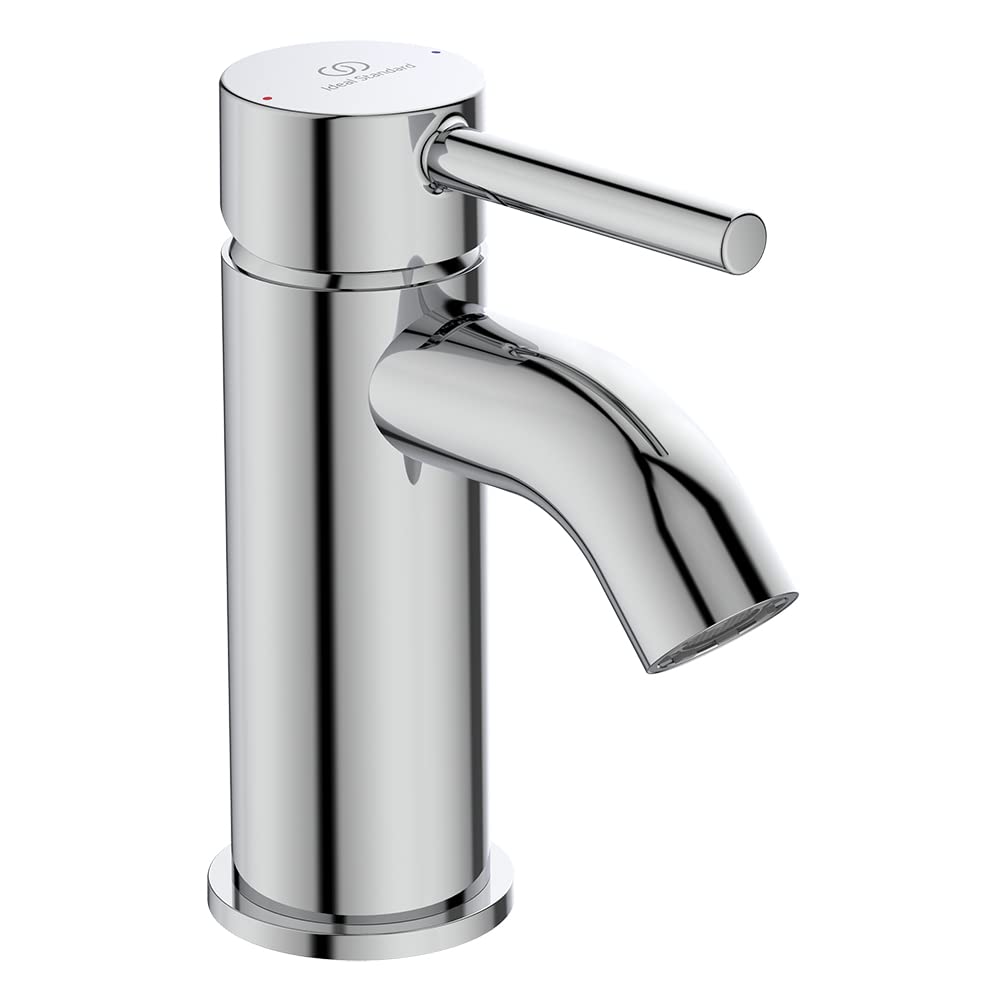 Ideal Standard Ceraline Mini Mixer Basin Tap Without Pop Up Waste, BC185AA