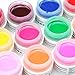 36 Colors Solid Pure Mix Color UV Builder Gel Acrylic Set for Nail Art Tips by RY
