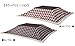 AZUMAYA Thin quilt quilt futon rectangle check KK-104BL