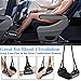 TaoHorse Portable Airplane Footrest, Memory Foam Foot Hammock with Adjustable Sling, Plane Travel Accessories to Relax Your Feet and Leg, Provides Relaxation and Comfort for Long Flight/Office