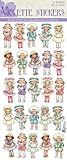 Violette Stickers Dainty Dimples Dolls