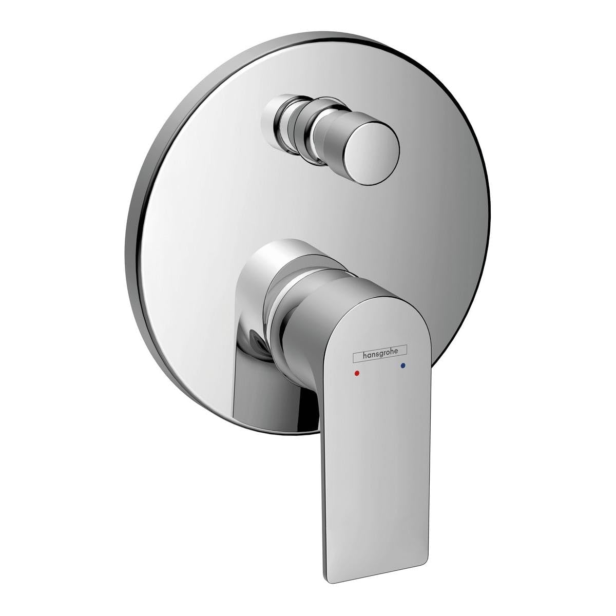 Hansgrohe Rebris E Single Lever Bath Mixer for Concealed Installation for iBox Universal, Chrome, 72468000