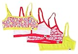 Roxy Girl Crop Bra 2 Pack Hot Pink, Medium - 8/10