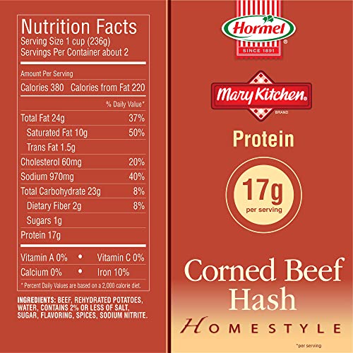 MARY KITCHEN Corned Beef Hash, Canned Corned Beef, 14 oz (8 Pack