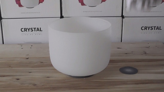 TOPFUND A Note Crystal Singing Bowl Third Eye Chakra 8 inch with Heavy Duty Carrying Case and Singing Bowl Suede Striker - Image 8