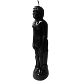 1 Piece Aura Figure Candle Black Man Vela Figura Hombre Negro