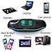 iFox IFS309 Wireless Portable Bluetooth Speaker for iPhone iPad Android or Computer with FM Radio, AUX, USB, SD, Speakerphone and NFC, 6W Best Bass