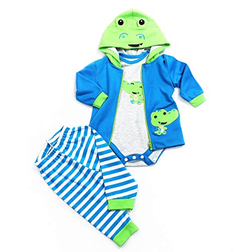 Reborn Baby Dolls Clothes 22 inch Boy Outfits Accesories for 22-24