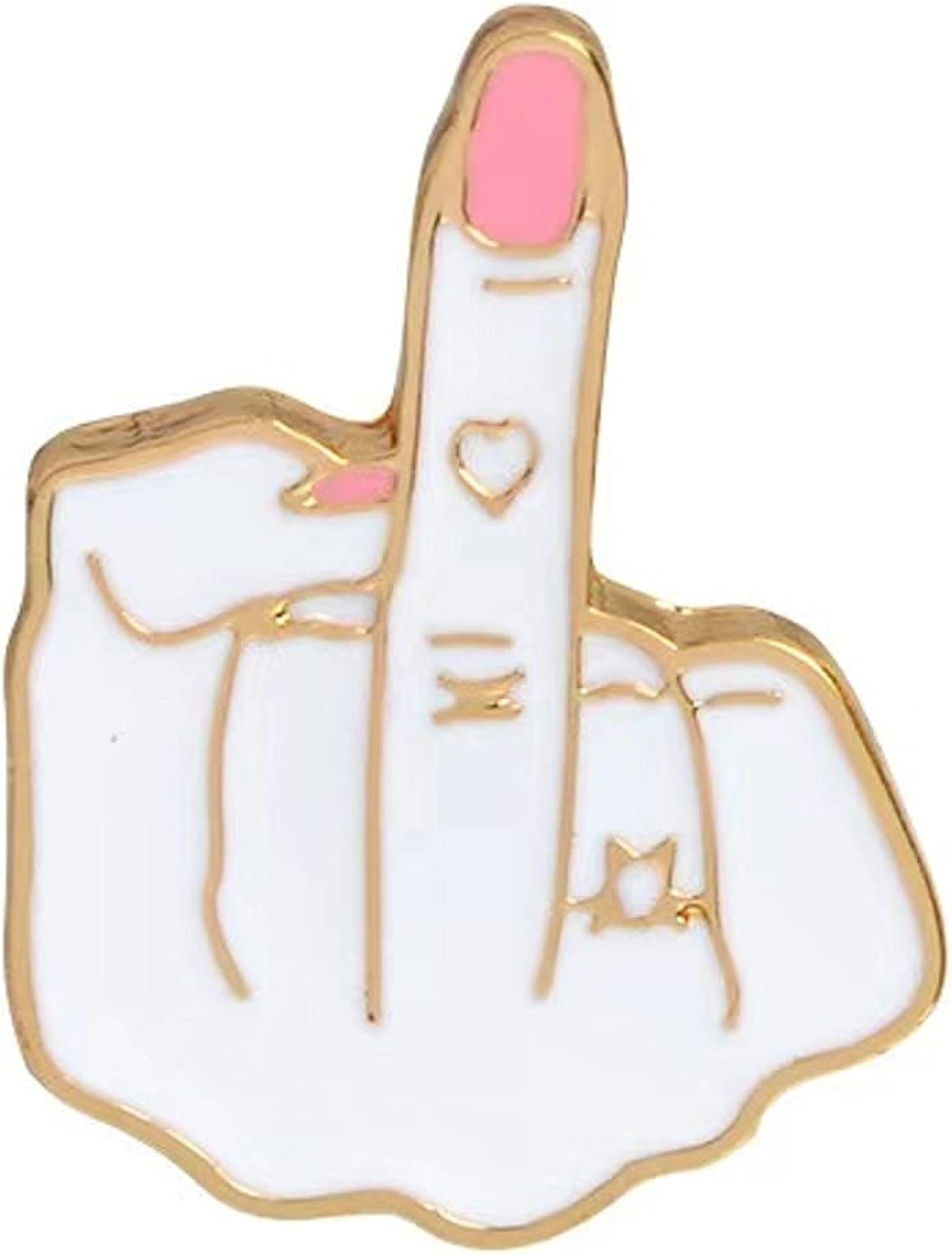 Gesture enamel lapel pins Enamel pins for parties, daily activities, etc. Enamel pins for clothes and backpacks Creative pins novelty pins: Clothing