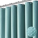 Dynamene Long Shower Curtain - 78 inch Long Waffle