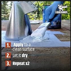 Liquid Rubber Color Sealant - Multi-Surface Leak