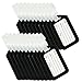 BlueCosto Luggage Tags Suitcase Tag Bag Labels Travel Accessories - Black,20 Pack