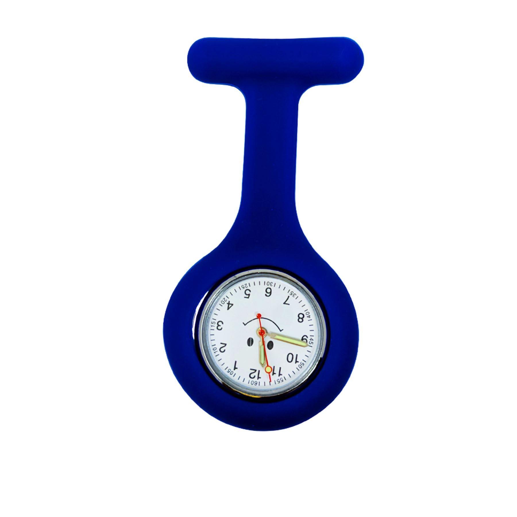 General Healthcare Silicone Soft Nurse/Doctor Medical Watch Fob (Navy)
