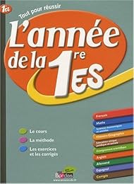 L'année de la 1e ES