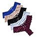 5 Pack Women's Lace Thongs Bikini Panties Sexy Lingerie Panty G-String Underwear