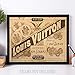 Louis Vuitton Trunk Label - 11x14 Unframed Art Print - Makes a Great Home Decor Under $15
