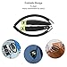 Wireless Headphones, Ayyie Bluetooth Headset Neckband with Tri-fold Stereo Earbuds for iPhone X, Samsung S7/Note 8 and Other Smartphones (16 Hours Playtime Noise Cancelling Headsets)