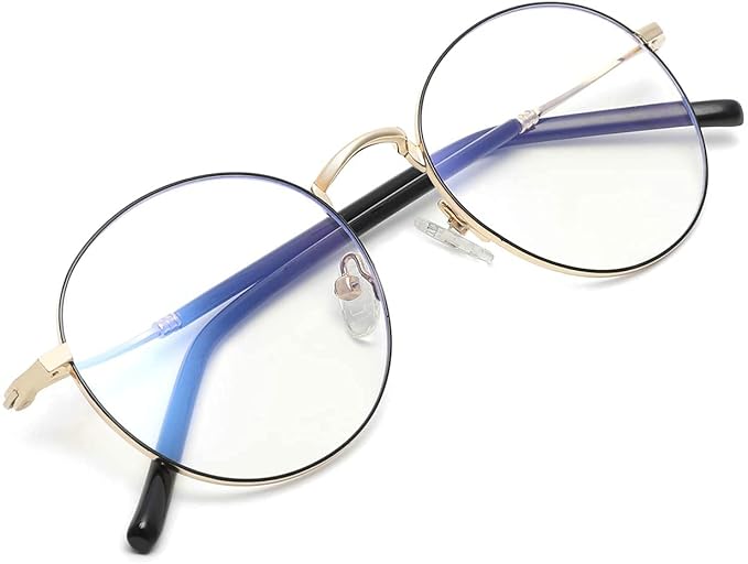 Buy ZÉRO D® Blue Cut Zero Power Round Blue Light Blocking Glasses