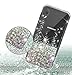 SunStory Galaxy A50 / A50s / A30s Case (2019) Design with Moving Shiny Quicksand Glitter and Double Protection with PC layer and TPU Bumper (Silver)