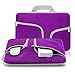 11 - 11.6 inch Soft Laptop Tablet Sleeve , ivencase Case Cover with Handle and Zipper , Built-in 2 Pockets for Notebook Computer / MacBook / MacBook Air / Chromebook - purple