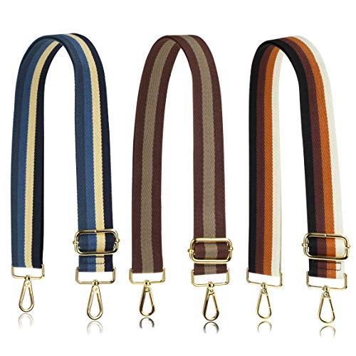 Allzedream Purse Strap Replacement Crossbody Handbag Stripe Wide