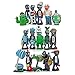 Oliasports 16 X Plants vs Zombies Toys Series Game Role Figure Display Toy