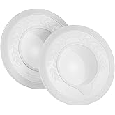 Mixing Bowl Covers for KitchenAid 4.5-5 Quart Tilt-Head Stand Mixers and Cuisinart SM-50 Stand Mixer - Mixers Bowl Lid Covers (2-Pack)