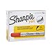 SHARPIE 1794230 Pro Bullet Tip Industrial Strength Permanent Marker, Red, 12-Pack
