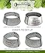 AuldHome Galvanized Metal Christmas Tree Collar, 30-Inch Diameter Base