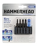HAMMERHEAD HAIB06 6-pc Impact Driving Bit Set (Tools &amp; Home Improvement)