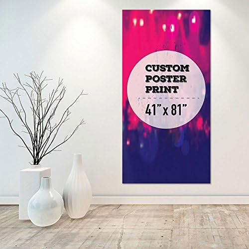 Custom Poster Print Create Your Own Movie Poster Personalized Gloss Paper Poster ()