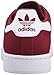 adidas Originals Men's Campus Fashion Sneaker, Collegiate Burgundy/White/White, 11 M US