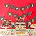 Mickey Cupcake Toppers Wrappers Kids Birthday Micky Party Supplies-25 Topper 25 Wrappers