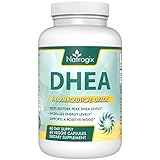 Pure DHEA Supplement 60mg Supports Balanced Hormone Levels For Men & Women, Promote Healthy DHEA Levels for Healthy Aging, Non-GMO Formula - (60 Vcaps)