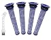 Fette Filter - Pre-Filters Compatible with Dyson Vacuum Filter V6, V7, V8, DC58, DC59 - Compare to Part # 965661-01. (Pack of 4)
