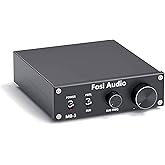 Fosi Audio M03 200 Watt TPA3255 Subwoofer Amplifier Mini Mono Channel Audio Power Amp for Home Theater Full-Frequency and SUB
