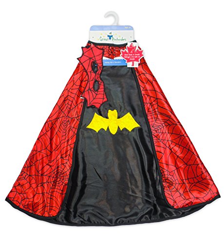 Great Pretenders Reversible Spider/Bat Cape (Small)
