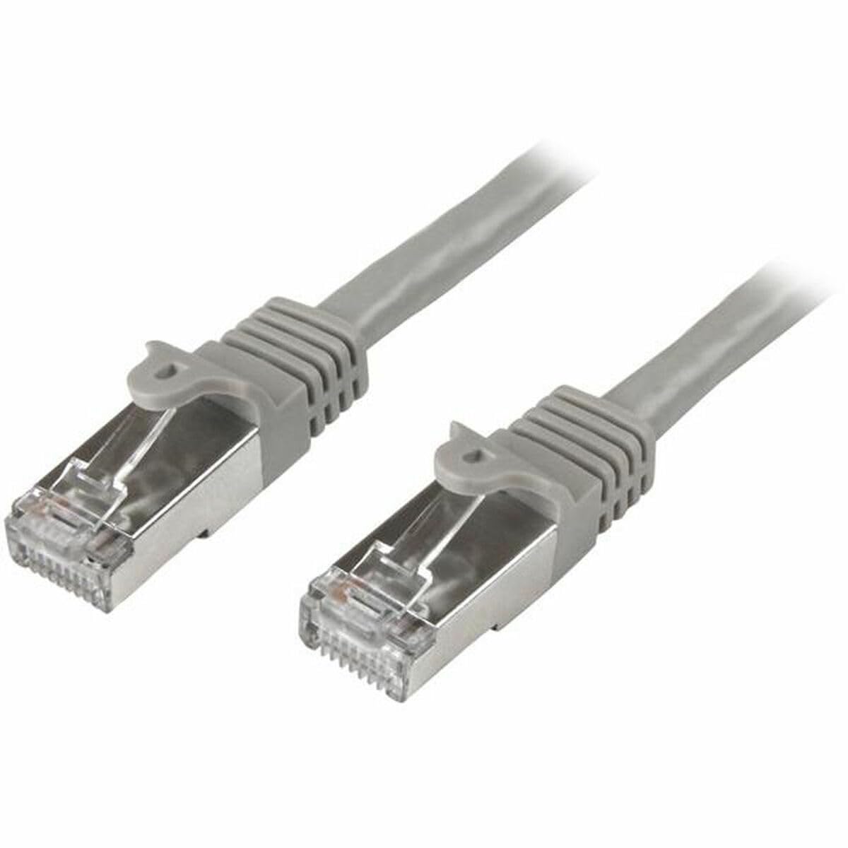 StarTech.com N6SPAT5MGR 5 m Cat6 Patch Cable, Shielded (SFTP) Snagless Gigabit Network Patch Cable - Grey Cat 6 Ethernet Patch Lead